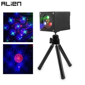 30 Patterns Mini Rgb Rechargeable Laser Projector Stage Lighting Effect