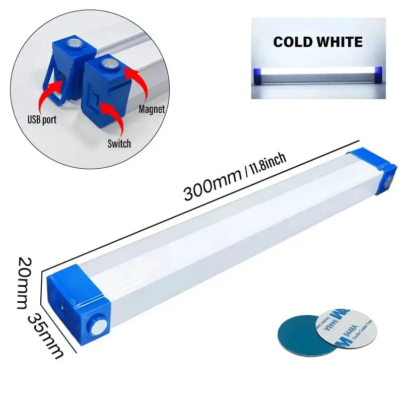 30cm Rechargeable Led Camping Light for Emergency and Outdoor