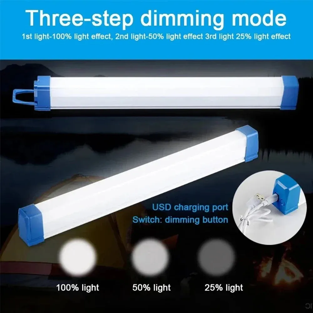 30cm Rechargeable Led Camping Light for Emergency and Outdoor
