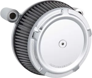 ARLEN NESS Beveled Synthetic Stage-1 Air Cleaner - Chrome 50-845