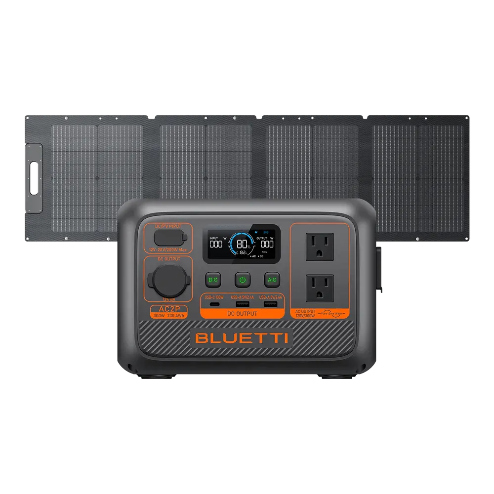Bluetti AC2P Portable Power Station Solar Generator