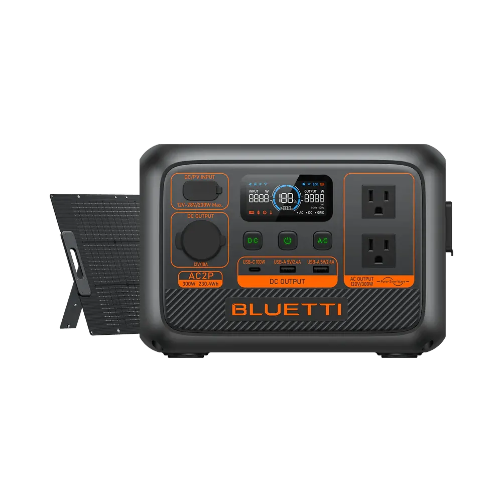 Bluetti AC2P Portable Power Station Solar Generator