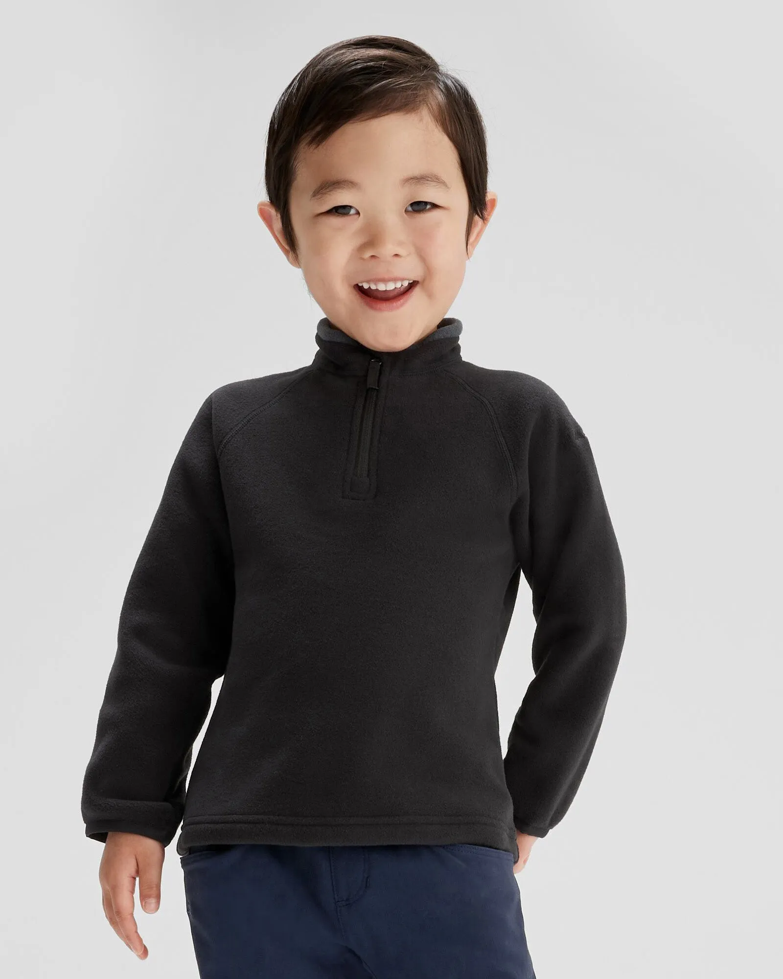 Kids' Ridge 100 PrimaLoft Bio Pullover - Black