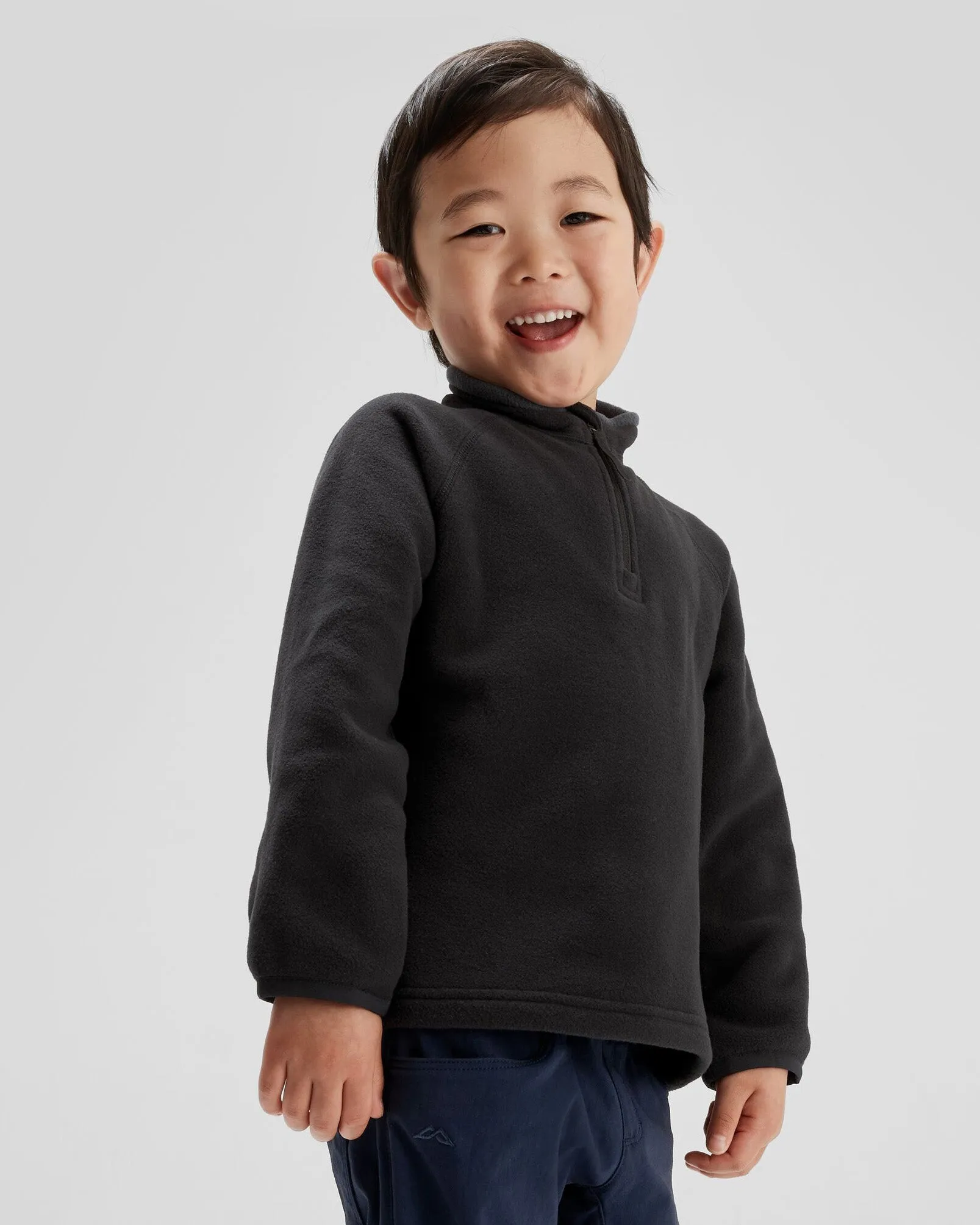 Kids' Ridge 100 PrimaLoft Bio Pullover - Black