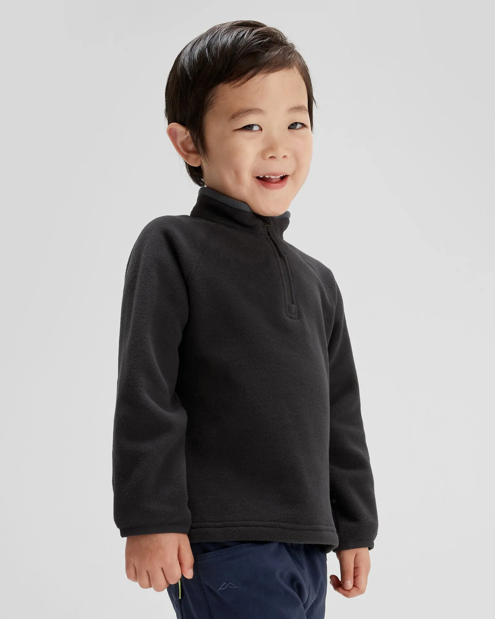 Kids' Ridge 100 PrimaLoft Bio Pullover - Black