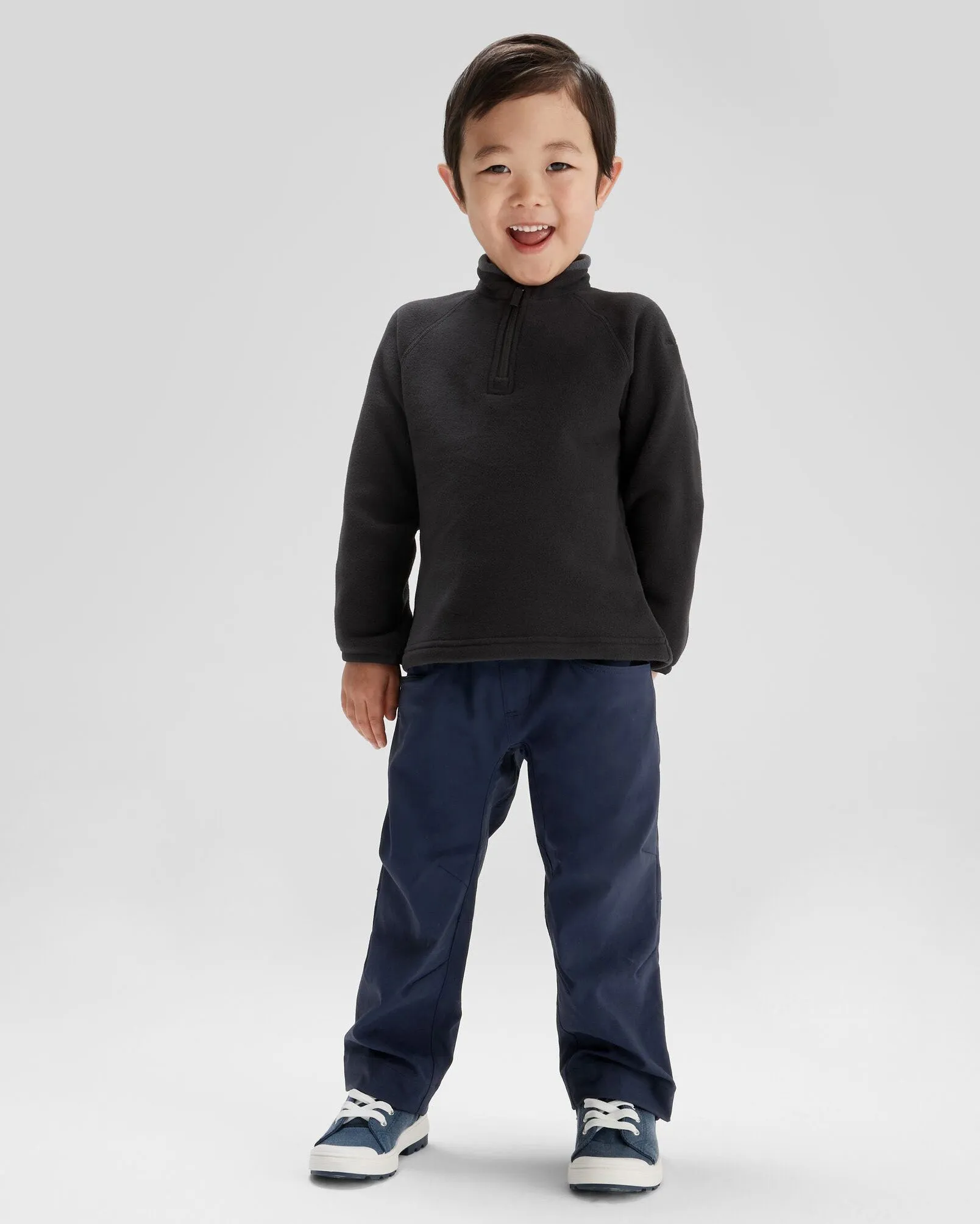 Kids' Ridge 100 PrimaLoft Bio Pullover - Black