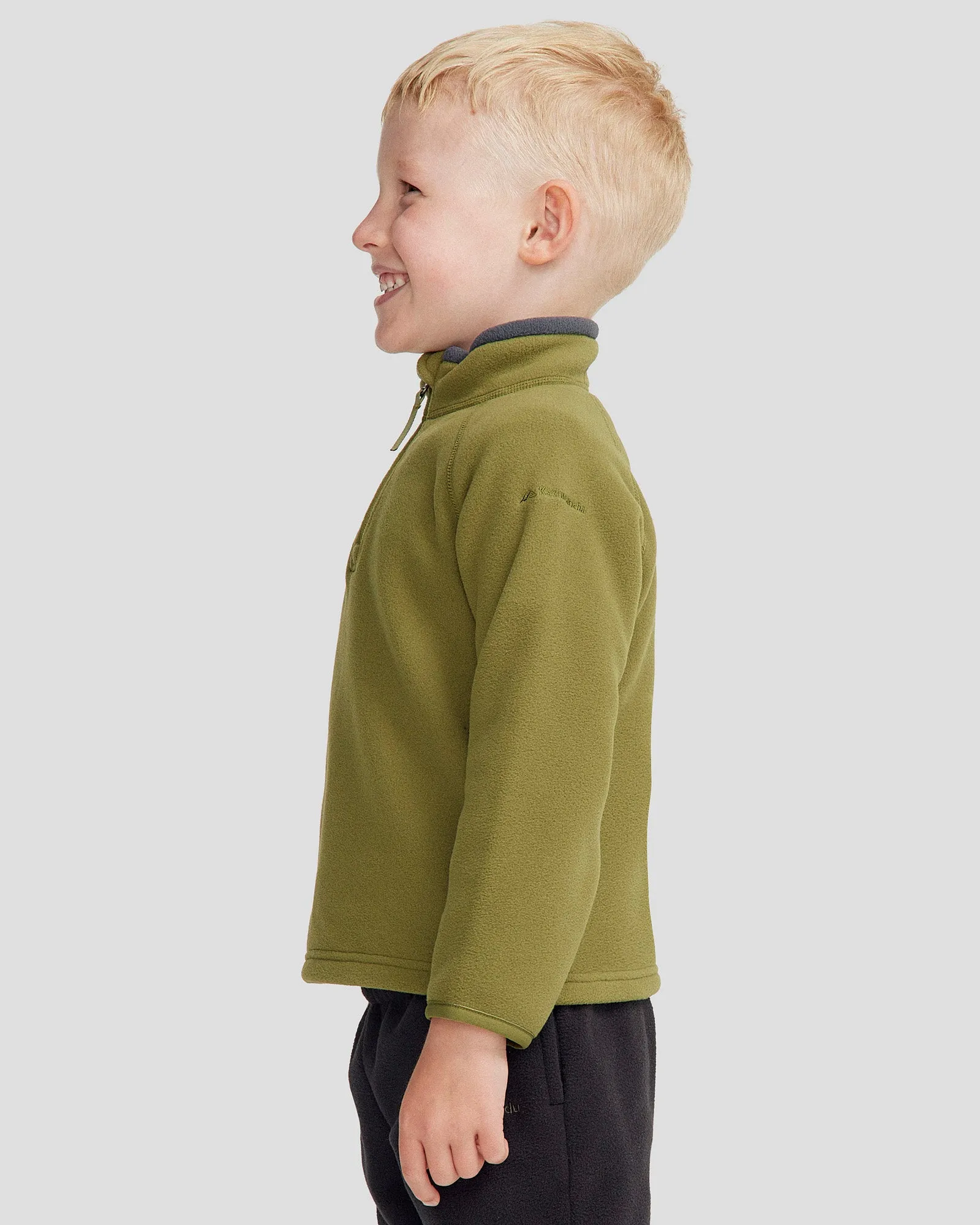 Kids' Ridge 100 PrimaLoft Bio Pullover - Dark Fern