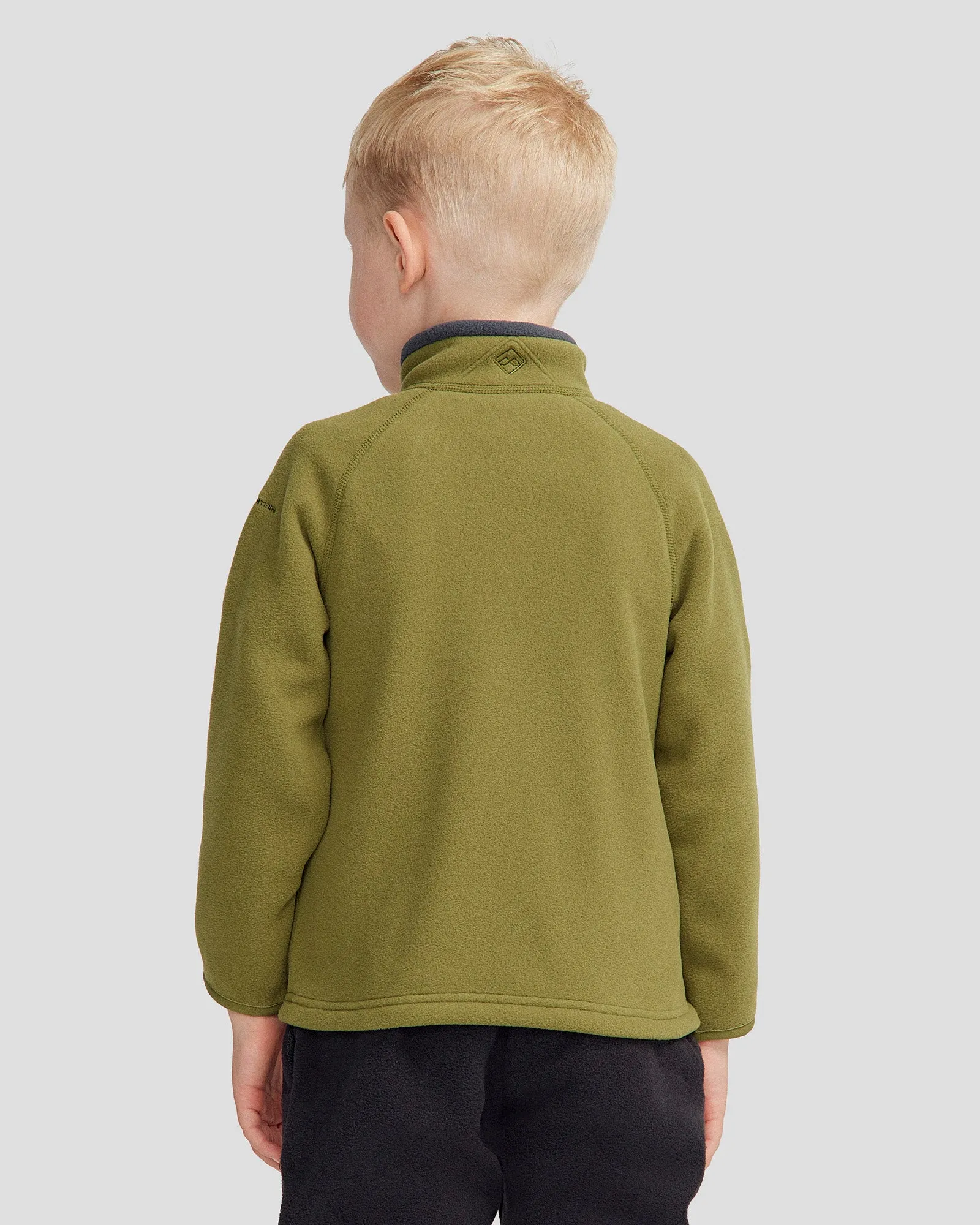 Kids' Ridge 100 PrimaLoft Bio Pullover - Dark Fern