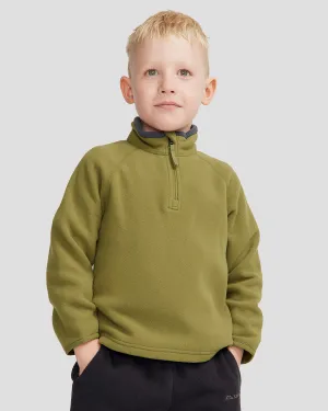 Kids' Ridge 100 PrimaLoft Bio Pullover - Dark Fern