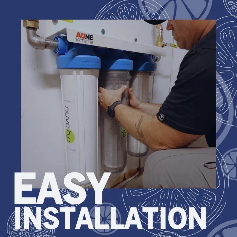 NuvoH2O Manor Trio Water Softener & Multi Filtration System